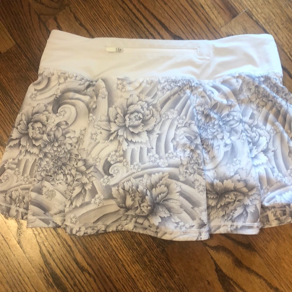 Gray Lulu Skirt